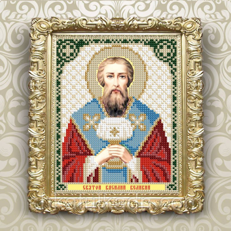 Схема для вишивки бісером Святий Василь Дніпро - фото 2