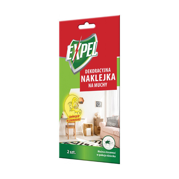 Декоративна світна наклейка для мух EXPEL, 2 шт. Київ - фото 3