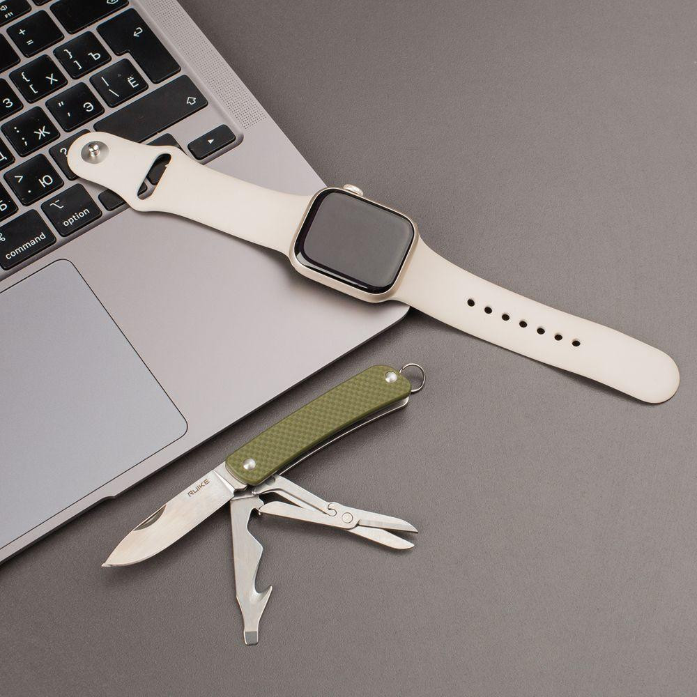 Многофункциональный нож Ruike Criterion Collection S31 зеленый Ровно - изображение 6