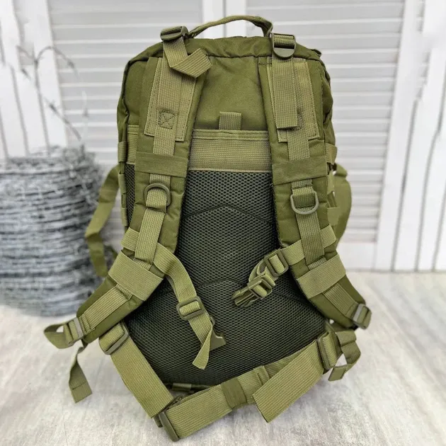 Рюкзак великий 48л. олива 55х35х22 см Одеса - фото 4