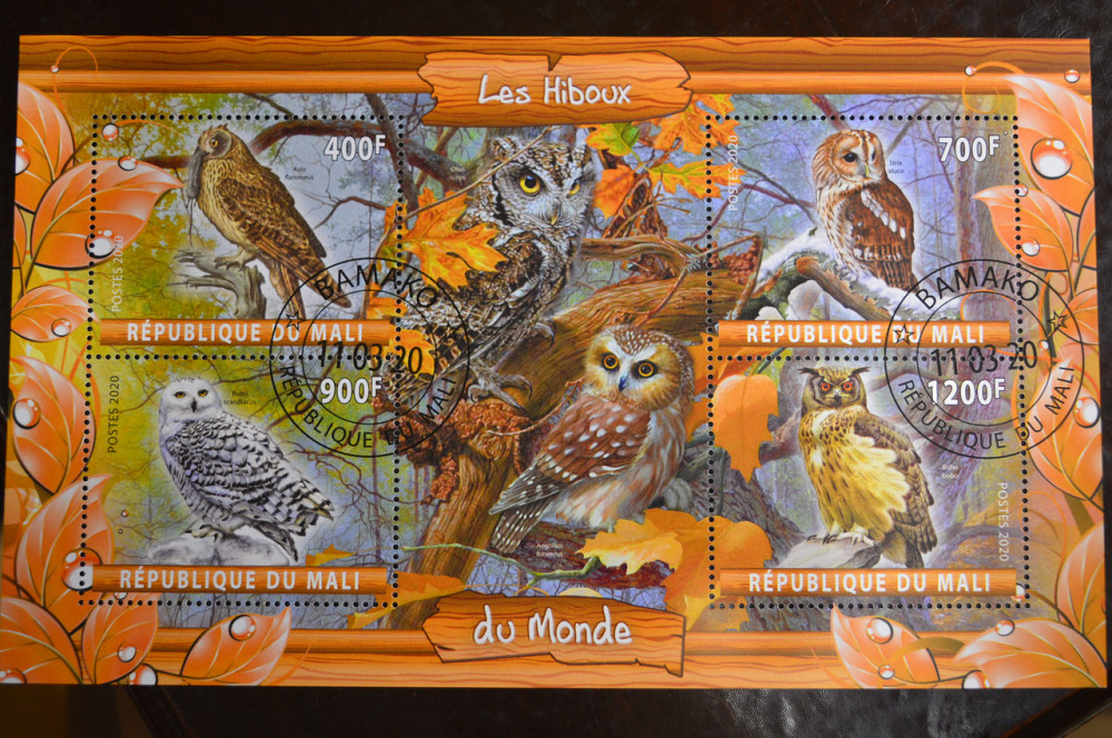 Малі. Марки. Фауна. Блок. 2019 рік (У-2) Полтава - фото 1