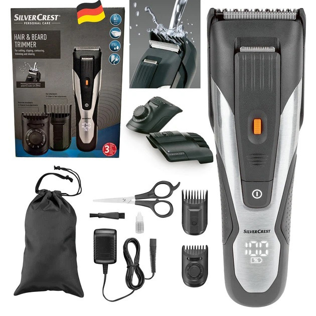 Бездротова машинка для стрижки для дому, Машинка стрижки посіченого волосся Тример бездротовий UX-63 Львів - фото 1