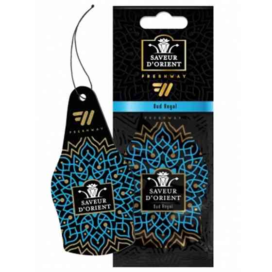 Ароматизатор для авто листочок "Saveur D'Orient" Oud Royal FreshWay Київ