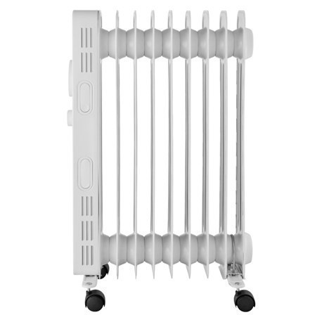 Масляний радіатор обігрівач Anslut 014520 2000 Вт 9 Ребер Білий Київ - фото 2