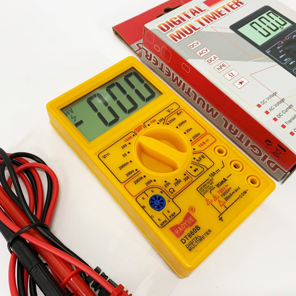 Мультиметр для побутового використання, Мультиметр для тестування електрообладнання FN-60 Львів - фото 6