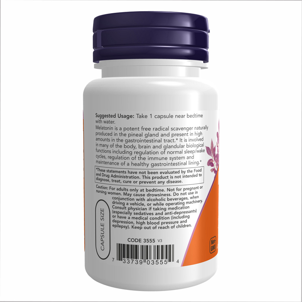 Melatonin 5 mg - 60 vcaps Луцк - изображение 3