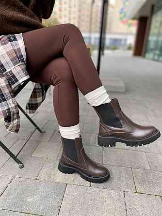 Garti Черевики жіночі GARTI 361 шоколадні (зима, шкіра натуральна) (6014) Коломия