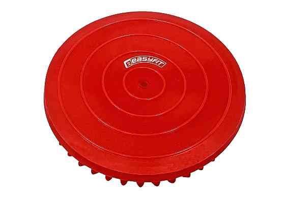 EasyFit Півсфера масажна кіндербол EasyFit 16 см м'яка червона Коломия