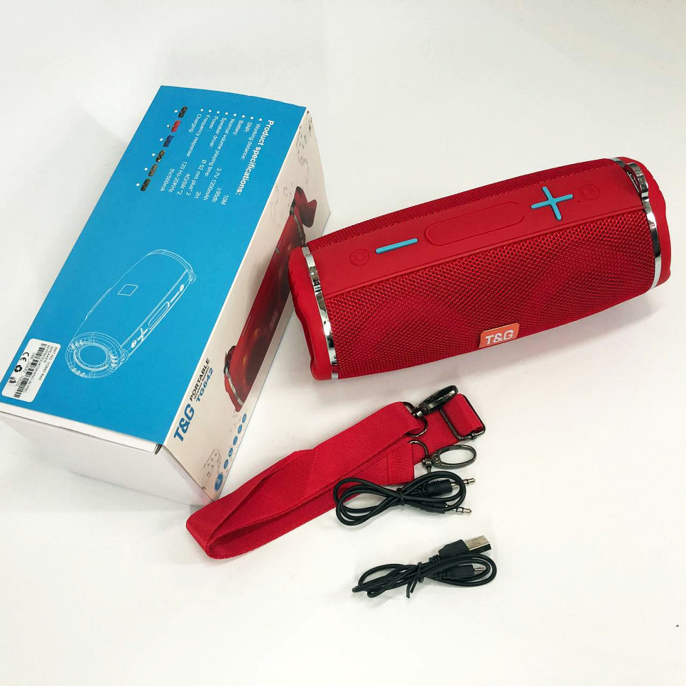 Колонка з підсвічуванням і зарядкою TG642, Портативна акустична bluetooth колонка NQ-94 Львів - фото 9