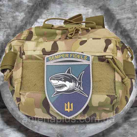 ВСУ Semper Fidelis акула шеврон / патч Киев