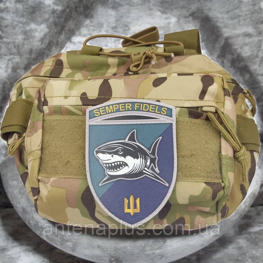 ВСУ Semper Fidelis акула шеврон / патч Киев - изображение 3