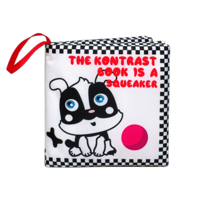 Велика м'яка книга-пищалка "Грайливе цуценя" 823483 англійською Вінниця - фото 2