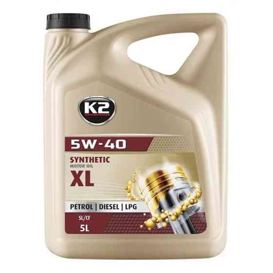 Моторне масло K2 Synthetic XL 5W-40 5л Львів