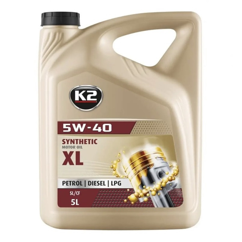 Моторне масло K2 Synthetic XL 5W-40 5л Львів - фото 1