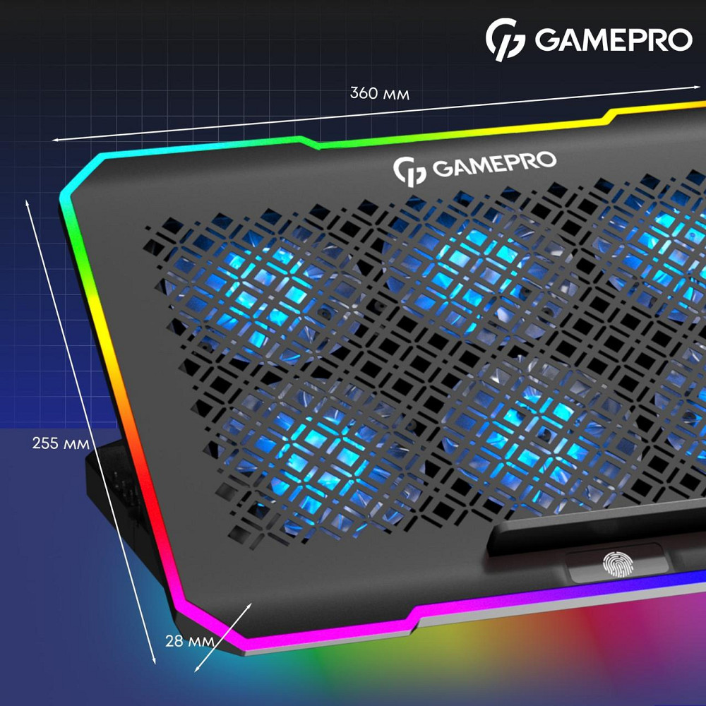 Охолоджувальна підставка для ноутбука GamePro CP660 ( 10825 ) Харьков - изображение 15