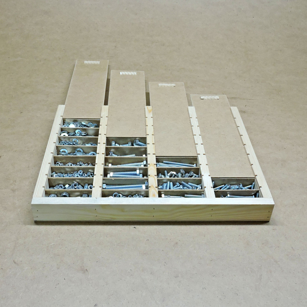 Набір 4х болтів, гайок, шайб М4-М8 2288шт Миколаїв - фото 6