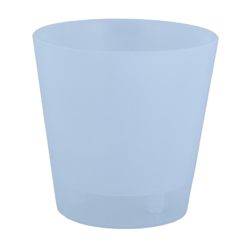 Вазон Деко зі вставкою 16*15,5см прозорий Алеана Житомир