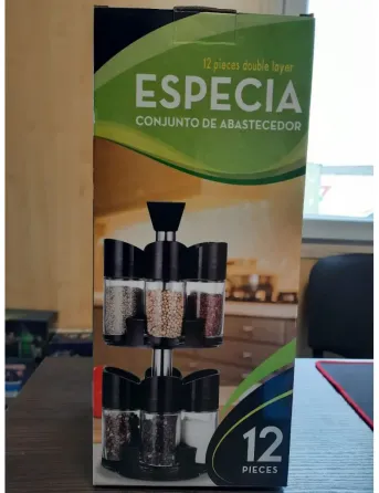Набор из 12 вращающихся баночек для специй Especia Conjunto De Abastecedor Коломия
