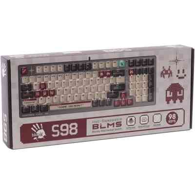 Клавиатура A4Tech Bloody S98 USB Pixels Red (4711421001120) Винница