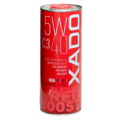 Моторное масло Xado Atomic Oil 5W-40 C3 RED BOOST 1л (XA 26122) Винница - изображение 1