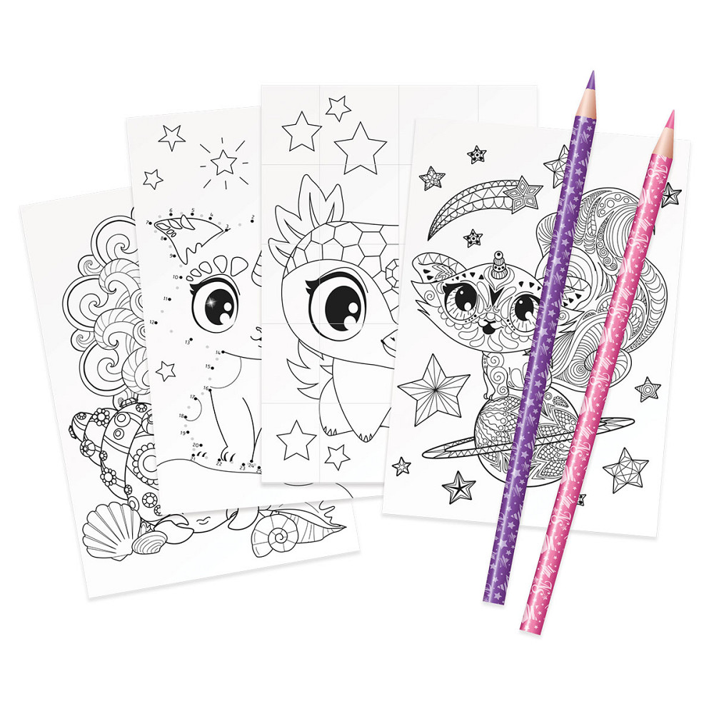 Потрійний пенал з наповненням – Кристалія Дніпро - фото 3