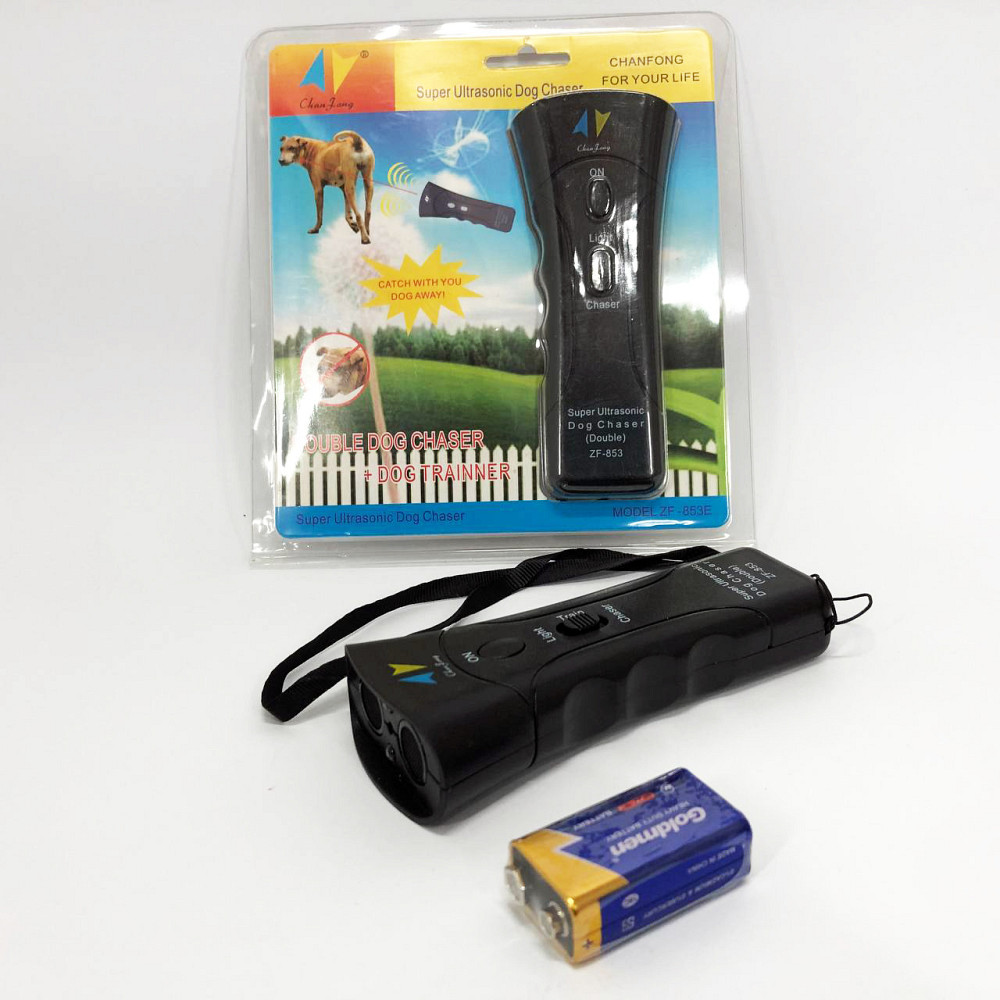 Захист від бродячих собак ZF853E, Ультразвуковий засіб від собак Відлякувач для дітей ZO-70 Івано-Франківськ - фото 1
