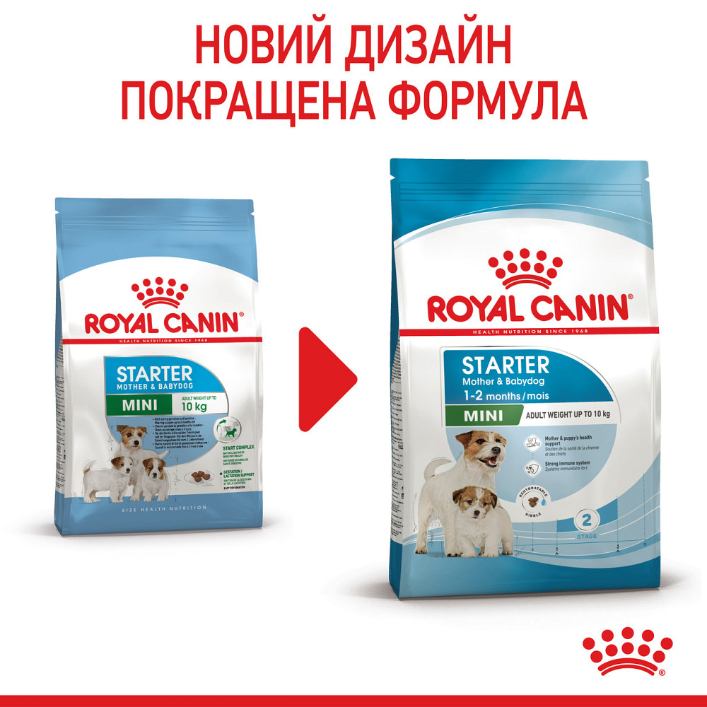 Royal Canin Mini Starter (Рояв Канін Міні Стартер Мазер Бебідог) корм для вагітних і годують собак до 10 кілограмів 8.5 кг. Запоріжжя - фото 2