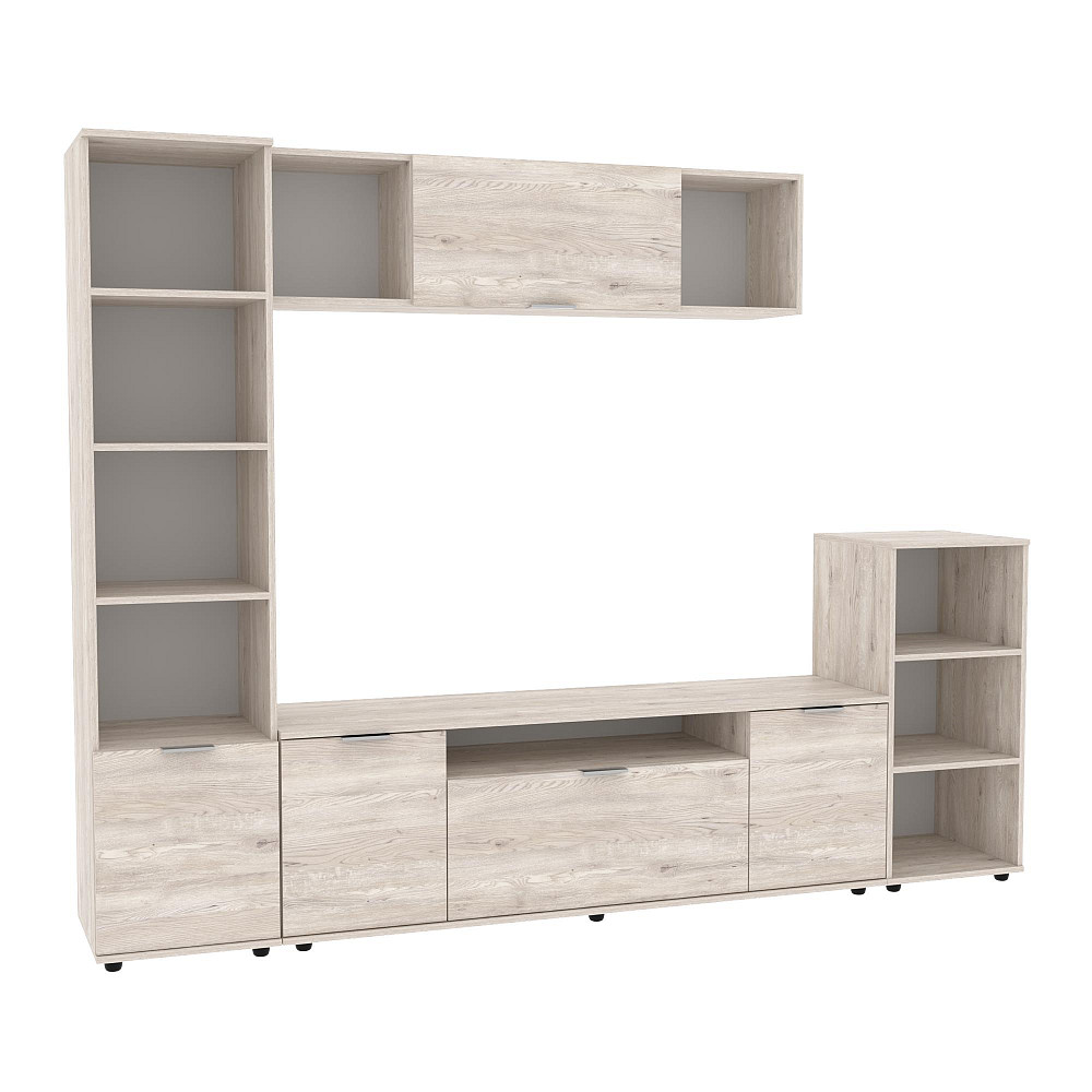 Стінка у вітальню Ketrin-4, Самоа Димчастий, 2440х425х1880 Львів - фото 1