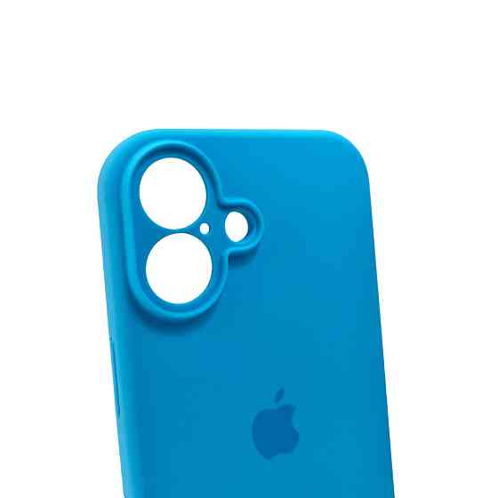 Чохол для смартфона Silicone Full Case AA Camera Protect for Apple iPhone 16 44,Light Blue Київ