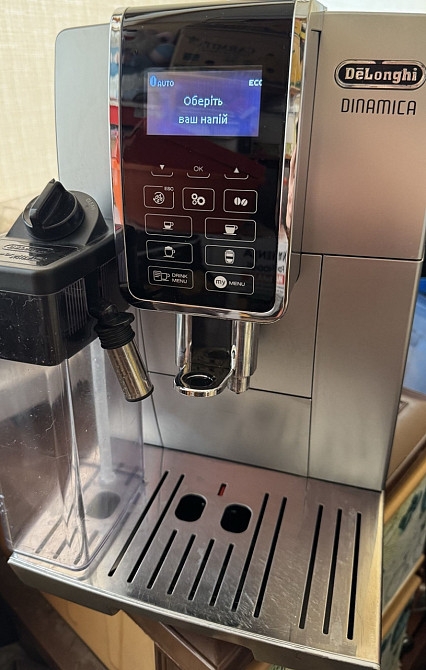 Кофемашина Delonghi Dinamica з молочником!!! Київ - фото 4