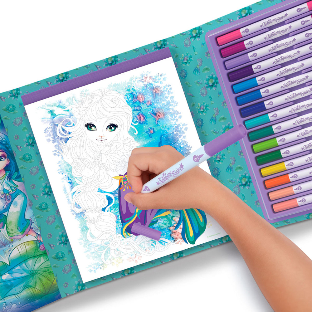 Набір для творчості Nebulous Stars - Розмальовка по номерах: Чарівні світи зірок Дніпро - фото 3