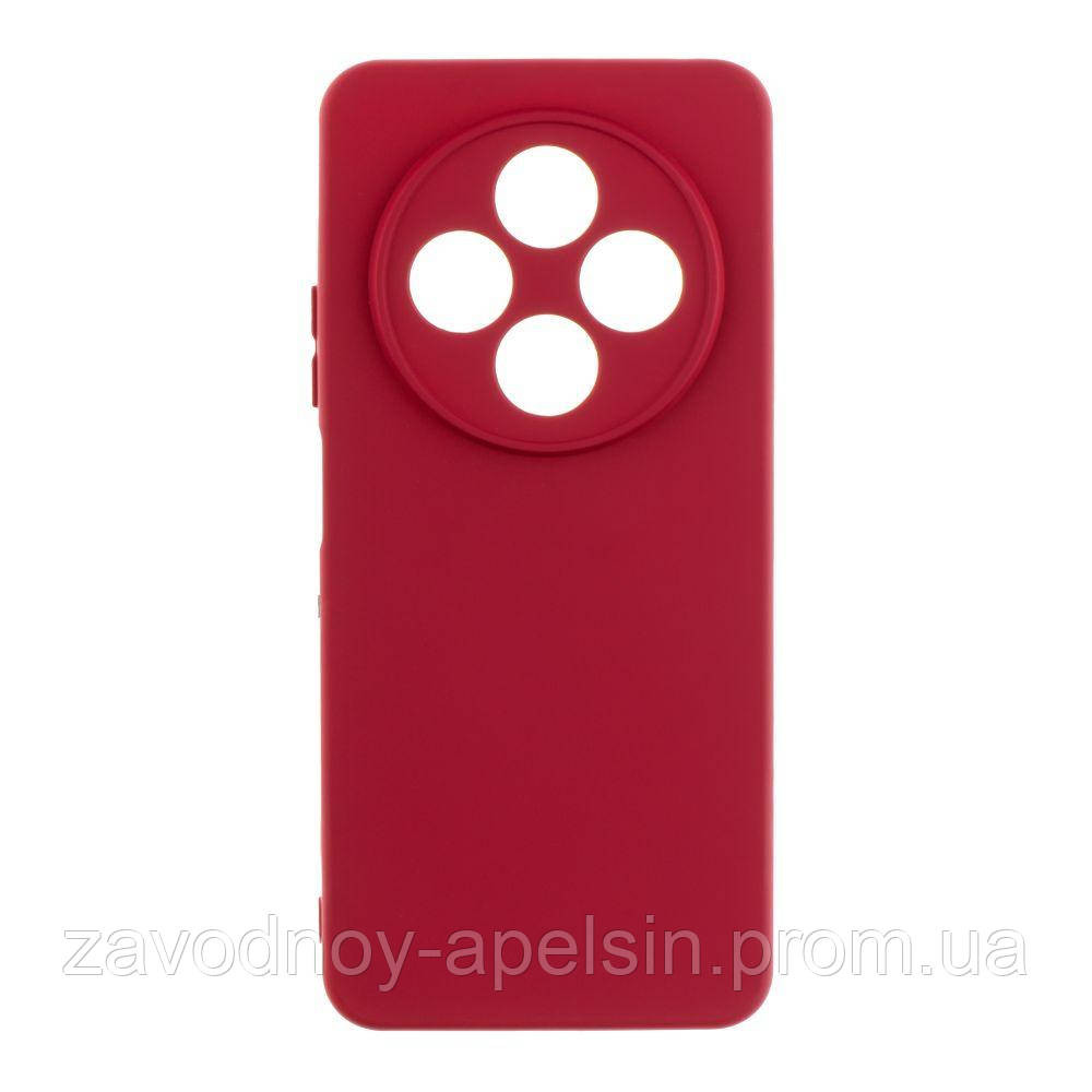 Xiaomi Poco C75 Чохол силіконовий Захист камери (бордовий) Одеса - фото 1