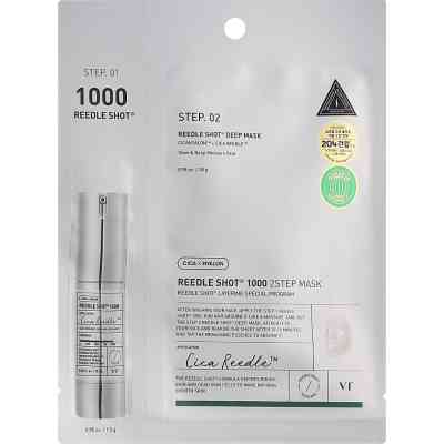Маска для лица VT Cosmetics Reedle Shot 1000 2-Step Mask 2-этапная с микроиглами (8803463006068) Винница