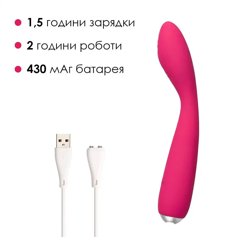 Вібратор для клітора та точки G Svakom Iris Plum Red Львов - изображение 4