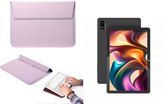 Чехол-конверт VitoCase для Techbite SmartBoard 10 II, с функцией подставки для планшета Фиолетовый Киев