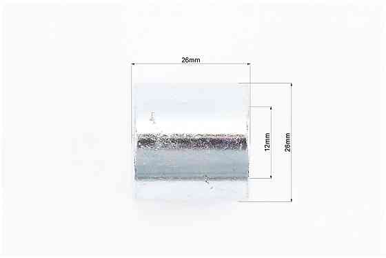 Втулка осі колеса (12x26x26мм) Київ