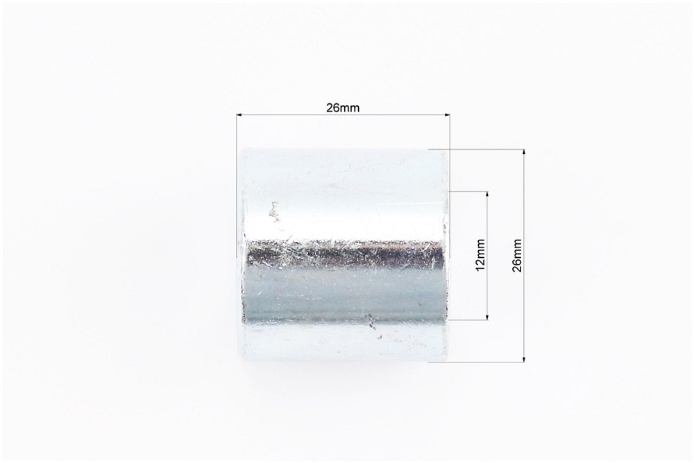 Втулка осі колеса (12x26x26мм) Київ - фото 2