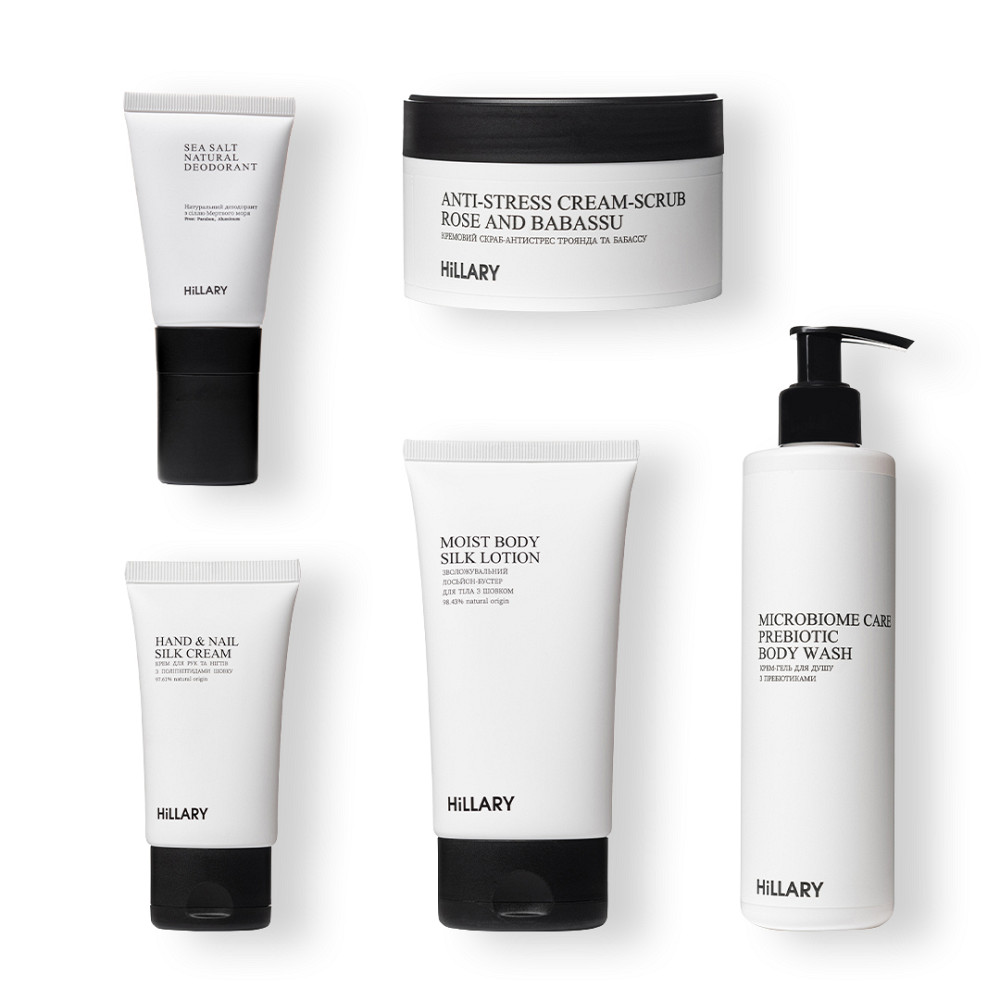 Набор шелкового ухода за телом Perfect Silk Body Care Hillary Киев - изображение 2