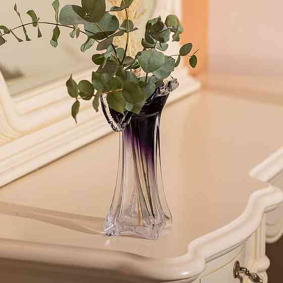 Ваза для квітів 22 см декоративна ваза для букета 200 мл Фіолетова HP-9-8 Коломия