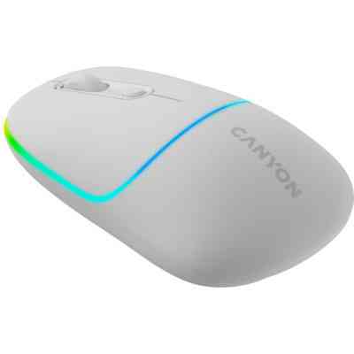 Мышка Canyon MW-22 Dual Band RGB Wireless Snow White (CNS-CMSW22SW) Винница