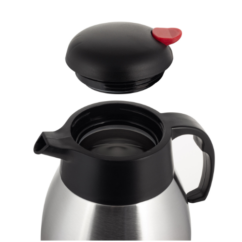 Термос "конференція" 2500мл з пластик.кришкою нержавіюча сталь Конференція KAMILLE 2217 Житомир - фото 5