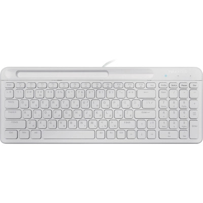 Клавиатура Maxxter KB-01W-UA USB White (KB-01W-UA) Винница - изображение 1