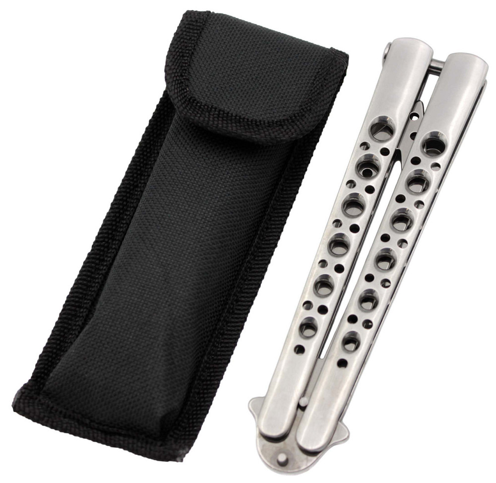 Нож бабочка Тренировочная Metalic AK6 Днепр - изображение 3