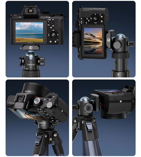 Головка штативная шаровая 360 6кг Uka Ulanzi T100 Киев - изображение 2