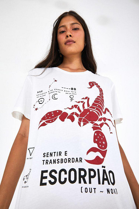 Футболка жіноча з принтом  48 Біла 2664087741 Дніпро - фото 1