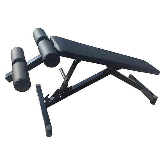 Лавка для преса регульована KZ-004 Профсерій Тренажери для преса, гіперекстензії Київ