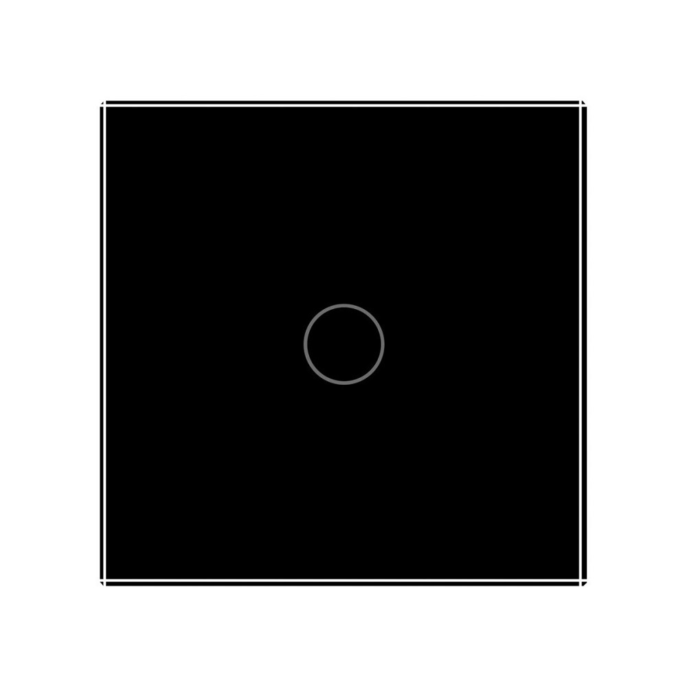 Сенсорний диммер 1 сенсор Livolo чорний скло (VL-C701D-12) Коломыя - изображение 5