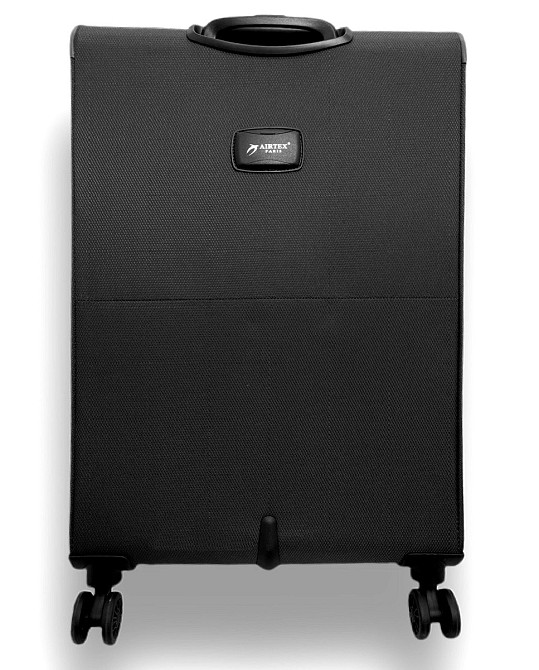 Чемодан тканевый AIRTEX 841 малый черный 4 колеса Киев - изображение 3