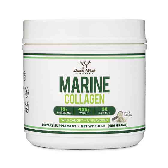 Морський колаген Double Wood Marine Collagen Peptides 456g Луцьк
