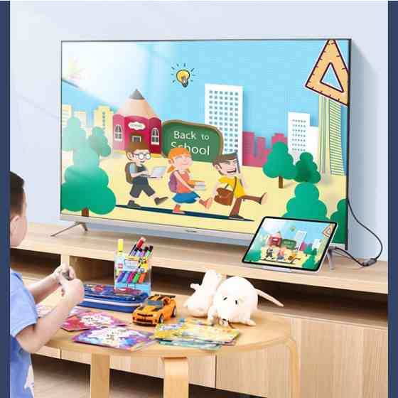 Перехідник USB 2.0 Type C --> HDMI V2.0 4K@60Hz 10 См CM297 UGREEN Сірий (70444) Киев